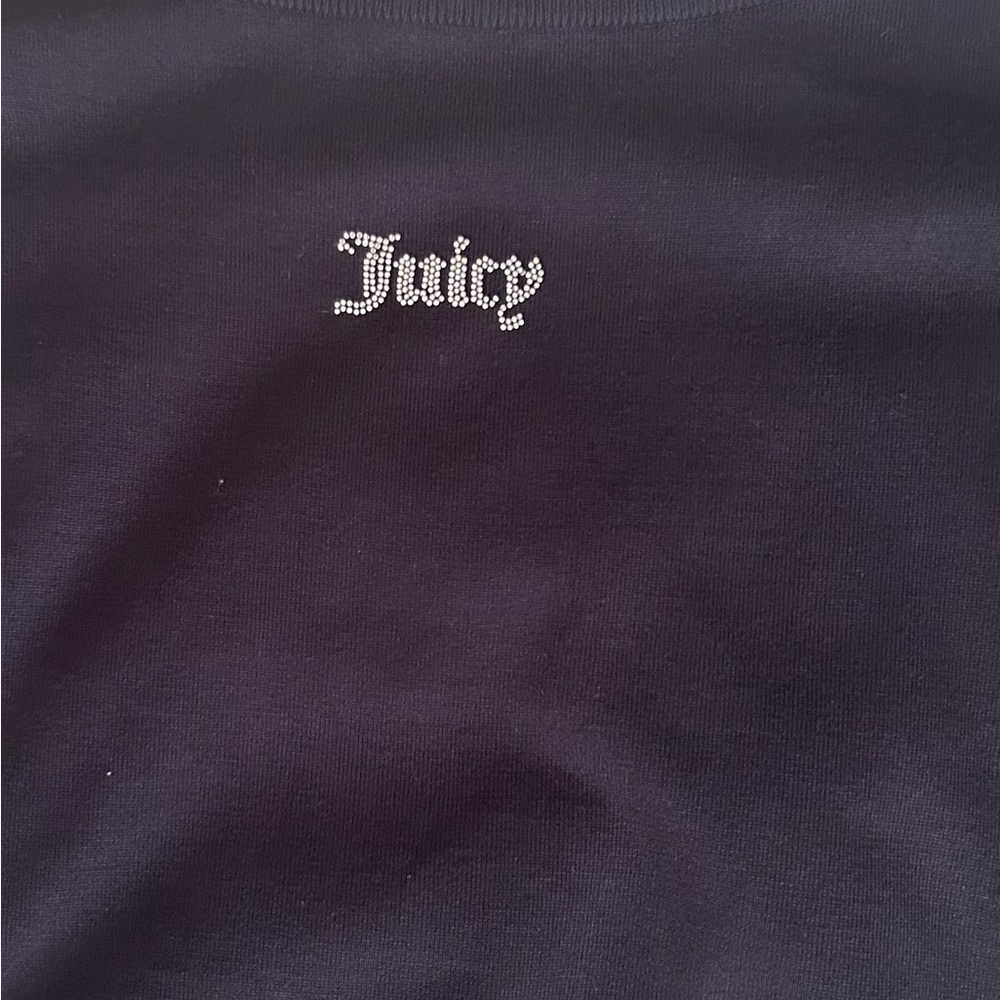 Juicy Couture Black Crew Neck Sweater